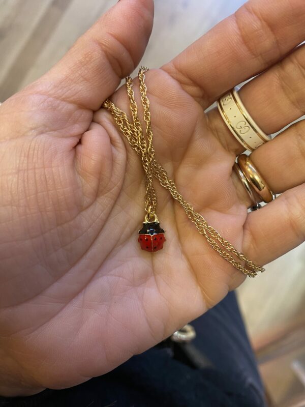 Collana Coccinella oro
